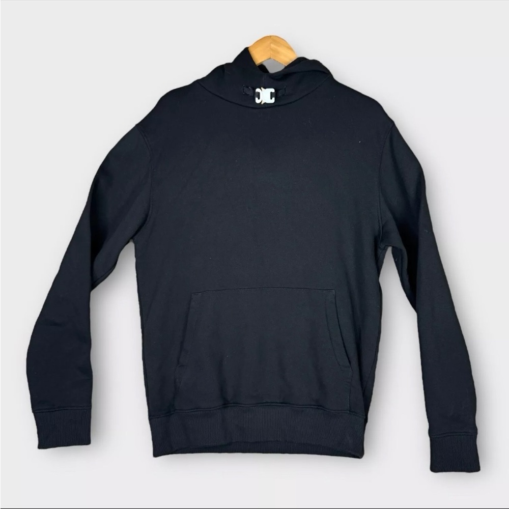 1017 Alyx 9sm Matthew M Williams Buckle Pullover Hoodie Mens M Black Disigner